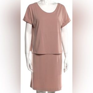 Cuyana scoop neck dress